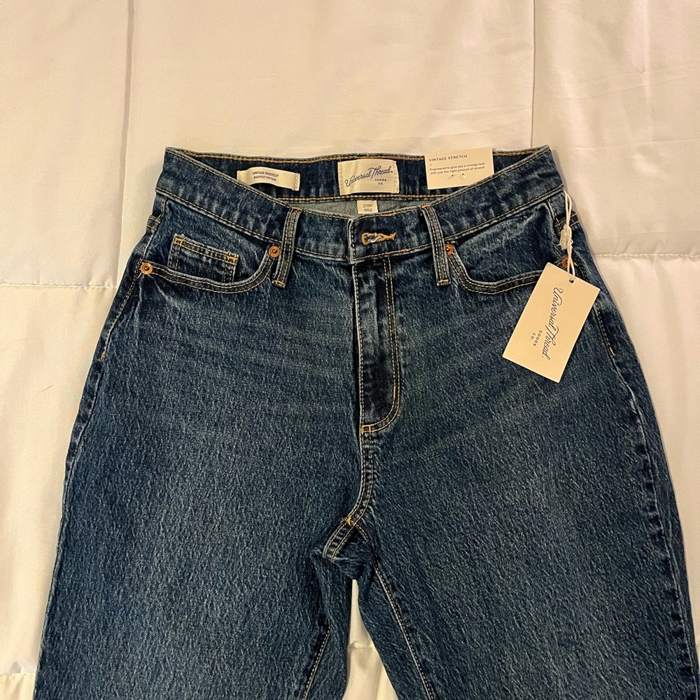 Vintage Boot-cut Jeans — Universal Thread — Size: 26/26R — Vintage stretch — NWT